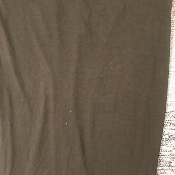 ASOS Army Green One Shoulder  Midi  Size 14 Dress.  C - Picture 3 of 5